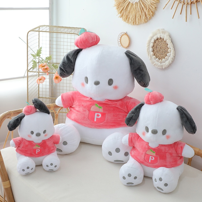 30 40 60cm Sanrio Cartoon Pochacco Plush Toy Big Pillow Bed Doll Sleeping Kawaii Soft Plushies 1 - Pochacco Plush