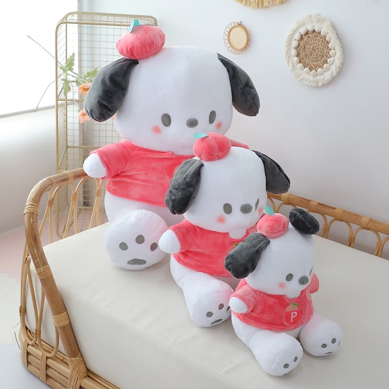 30 40 60cm Sanrio Cartoon Pochacco Plush Toy Big Pillow Bed Doll Sleeping Kawaii Soft Plushies 2 - Pochacco Plush