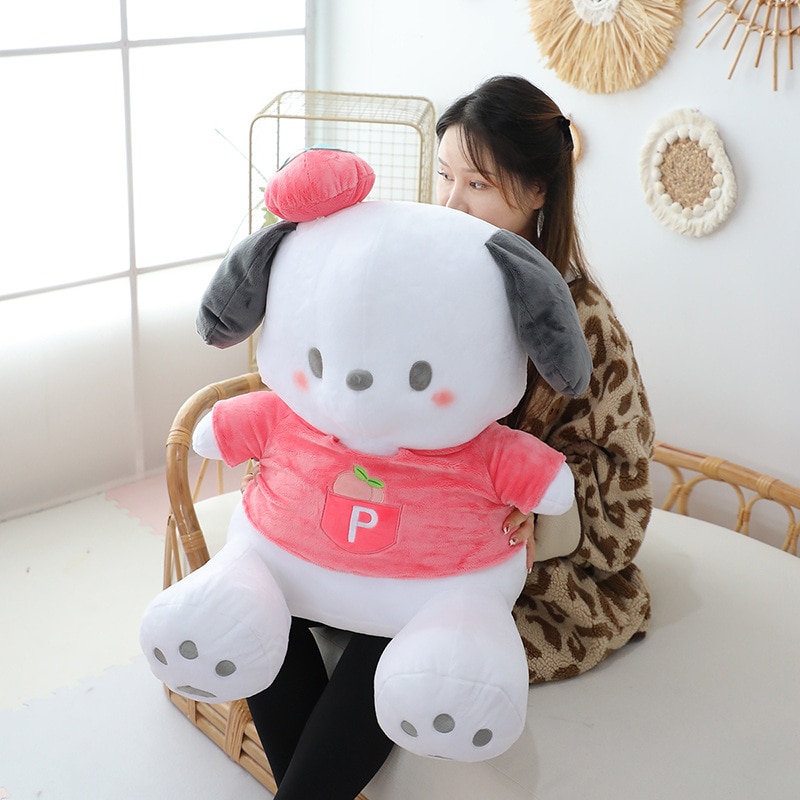 30 40 60cm Sanrio Cartoon Pochacco Plush Toy Big Pillow Bed Doll Sleeping Kawaii Soft Plushies 4 - Pochacco Plush