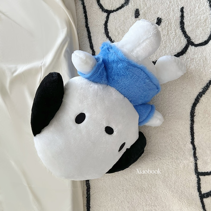 BIg Size Sanrio Pochacco Stuffed Doll Pillow Melody Kuromi Cinnamoroll Dog Pochacco Plush Toys Sofa Cushion 2 - Pochacco Plush