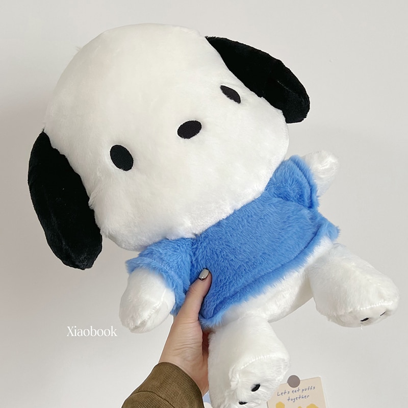 BIg Size Sanrio Pochacco Stuffed Doll Pillow Melody Kuromi Cinnamoroll Dog Pochacco Plush Toys Sofa Cushion 3 - Pochacco Plush