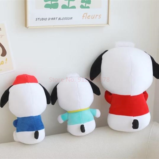 New Sanrio Series Pochacco Kawaii Plush Pillow Doll Toy Puppy Dog Plushed Doll 25cm 35cm Room 5 - Pochacco Plush