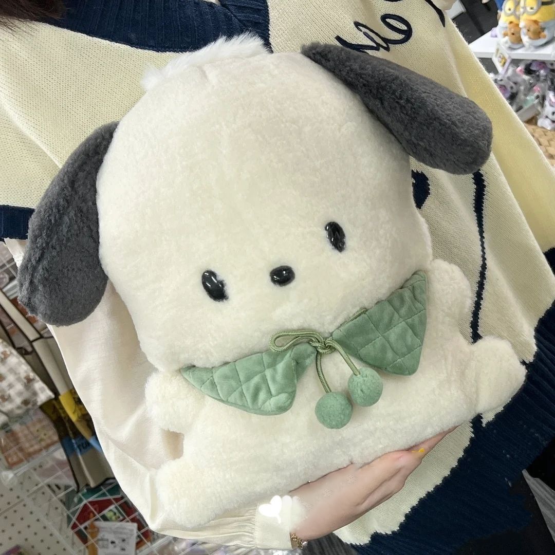 Sanrio Kawaii Pochacco Plush Doll Pillow Cartoon Toys Sofa Home Decoration Anime Plushies Girl Heart Surprise 1 - Pochacco Plush