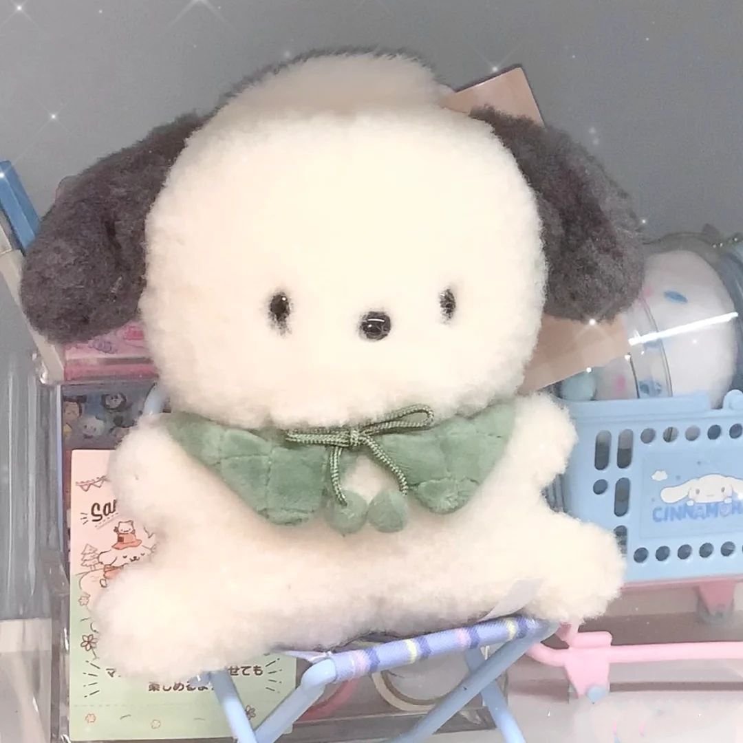 Sanrio Kawaii Pochacco Plush Doll Pillow Cartoon Toys Sofa Home Decoration Anime Plushies Girl Heart Surprise 3 - Pochacco Plush