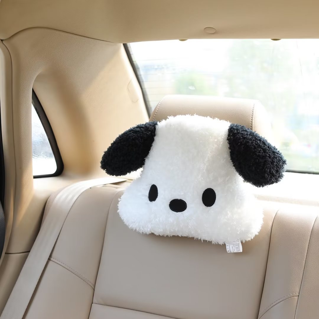 TAKARA TOMY Cute Pochacco Plush Toy Stuffed Anime Lovely White Dog Plushies Kawaii Throw Pillow Back 3 - Pochacco Plush